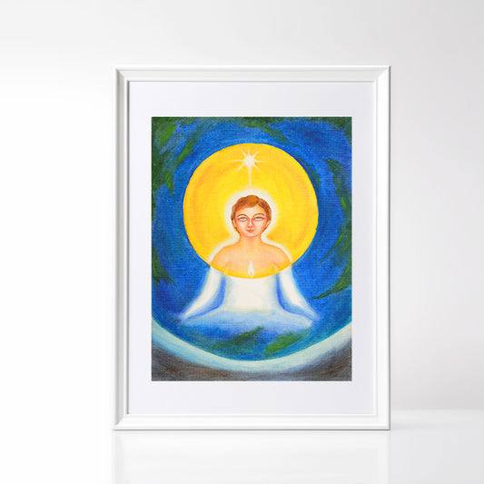 Savitri Art Painting - Awakening