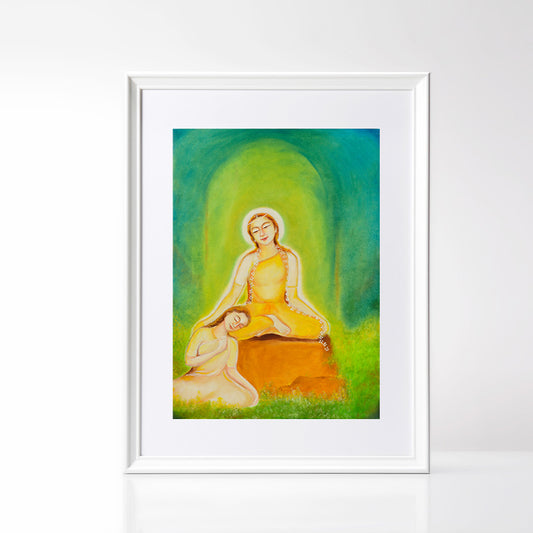 Savitri Art Painting - Bhakti