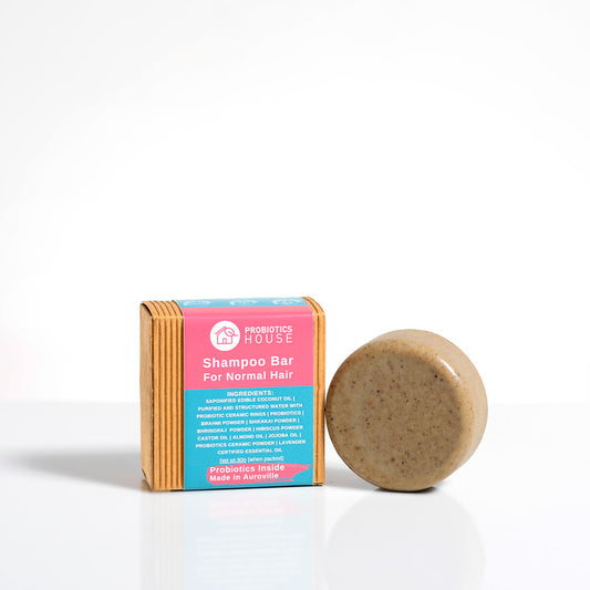 Shampoo Bar For Normal Hair - Probiotic House