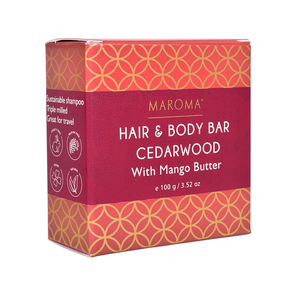 Hair and Body Bar Cedarwood – 100gms