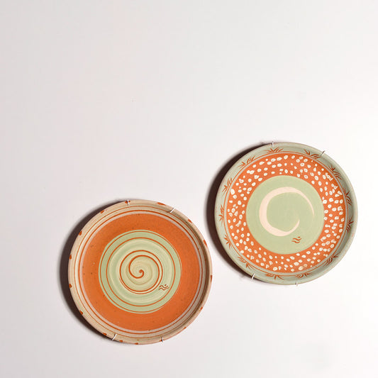 Terracota Wall Plate- (Set of Two)