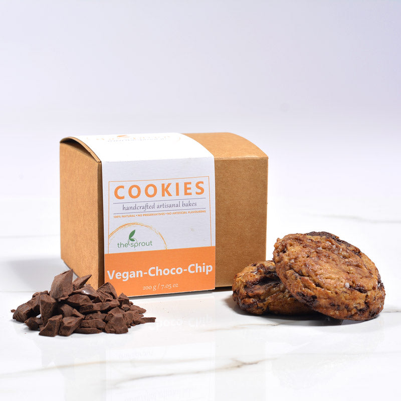 Vegan Choco Chip Cookies - Handcrafted Artisanal Bakes