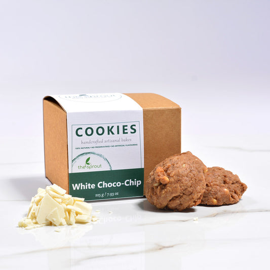 White Choco-chip Cookies - Handcrafted Artisanal Bakes