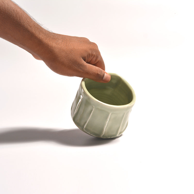 Yunomi Cup - Porcelain Celadon