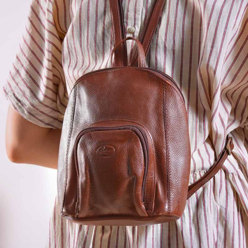 Buy Leather Purse - Dotty | Auroville.com